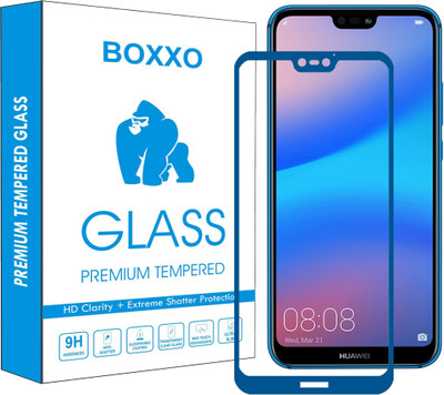 Boxxo Edge To Edge Tempered Glass for Huawei P20 LITE(Pack of 1)