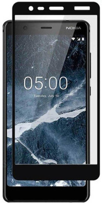 SRT Edge To Edge Tempered Glass for Nokia 5.1(Pack of 1)