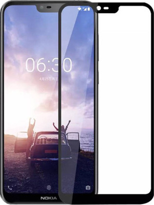 DSCASE Tempered Glass Guard for Nokia 6.1 Plus(Pack of 1)