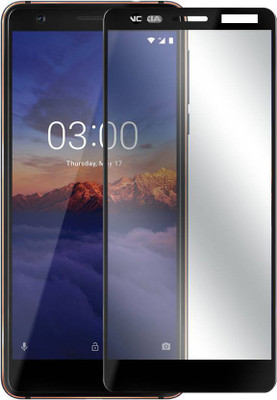 Express Buy Edge To Edge Tempered Glass for Nokia 3.1(Pack of 1)