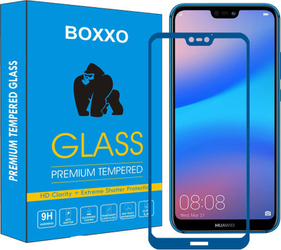 Boxxo Edge To Edge Tempered Glass for Huawei P20 LITE(Pack of 1)