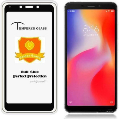 Express Buy Edge To Edge Tempered Glass for Nokia 6.1, 2018 (5D Tempered glass)(Full Glue)(Pack of 1)