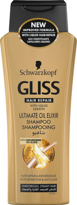 Schwarzkopf Gliss Hair Repair with Liquid Keratin Ultimate Oil Elixir Shampoo 250 ml(250 ml) Flipkart