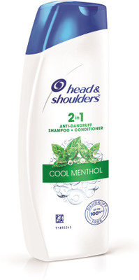 

Head & Shoulders Cool Menthol 2-in-1 Shampoo Plus Conditioner(180 ml)