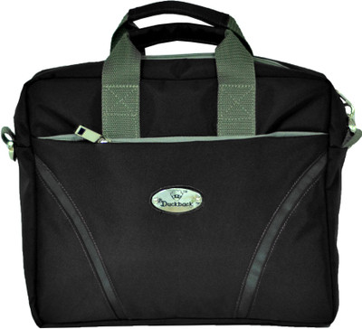 Duckback Men & Women Casual Black Polyester Sling Bag