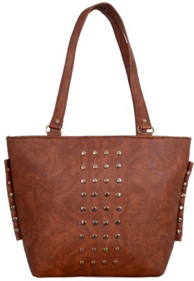 

VISHESH COLLECTIONS Women Evening/Party, Casual Brown PU Shoulder Bag