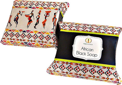 

green junction African Black Soap - Set of 2(180 g, Pack of 2)