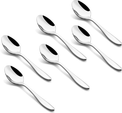 

Shapes Oslo 304 grade, 18/10 & Cup Rolled Stainless Steel Tea Spoon Set(Pack of 6)