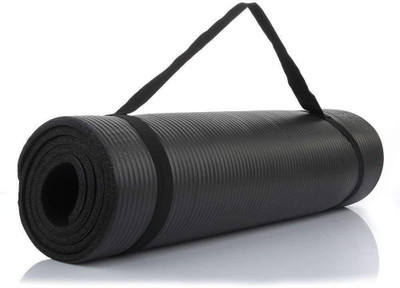 

Iris Fitness NBR Black 20 mm Yoga, Exercise & Gym Mat
