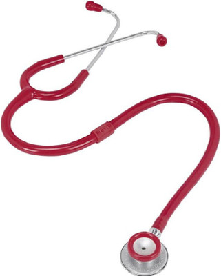 

MSI Microtone Burgundy Tube DUAL SIDED Chest Piece Stethoscope(Burgundy)