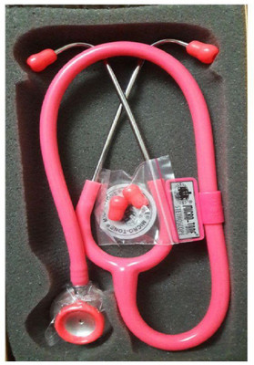 

MSI Microtone pink Tube DUAL SIDED Chest Piece Stethoscope(Pink)