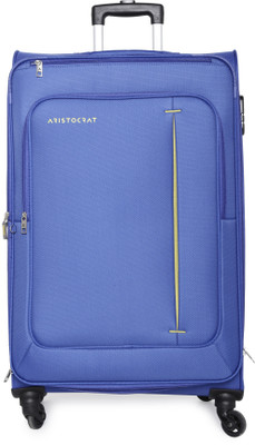 

Aristocrat ELANTRA 4W EXP STROLLY (H) 79 BLUE Expandable Check-in Luggage -  inch(Blue