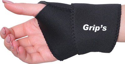

Grip's Wrist Brace / Wrist Grip for Pain / Gym / Exercises - Universal (C 14) Wrist Support(Black