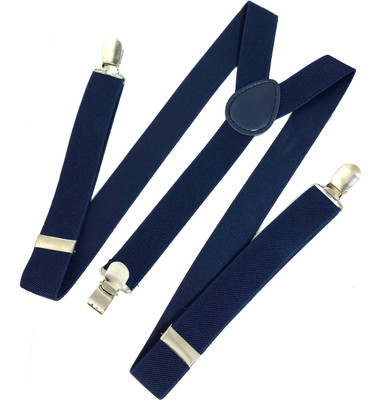 

Ammvi Creations Y- Back Suspenders for Men(Blue)