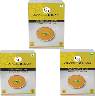 

Granules and Beans Cardamom (Elaichi) Instant Tea Premix - (30 Sachet x 14gm=420gm) … Cardamom Instant Tea(1 Bags, Pouch)
