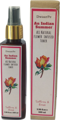 

DwaarPe An Indian Summer All-Natural Flower Infused Toner(100 ml)