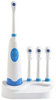 

Adonai Family Power Toothbrush with 4 Brush Heads and Storage Stand Soft Toothbrush(Pack of 4)