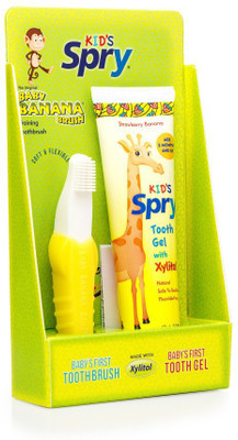 

Xlear Inc Kid's Baby Banana Brush Kit Extra Soft Toothbrush