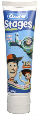

Oral-B Stages Toothpaste 120g (4.2oz) - Fruit Burst Toothpaste(120 g)