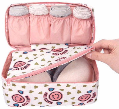 

Royal Undergarments Innerwear Storage Travel Cosmetic Organizer Toiletry Bag, 1 Piece, Assorted Colors Travel Toiletry Kit(Multicolor)