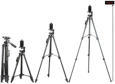 

XBOLT Premium For Mobile Phone And Dslr / Slr Sports Camera With Bluetooth Remote Tripod(Black, Supports Up to 2)