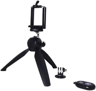 

Aashish Desktop Mini Tripod Tripod(Black, Supports Up to 500)
