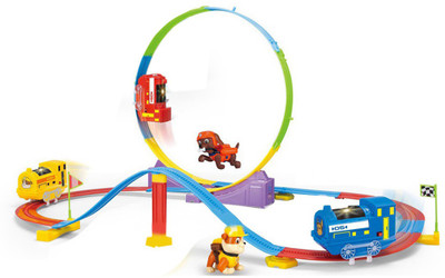 

IndusBay Mission Paw Adventure Orbital Train Track Set with Shape Changing Tracks & Paw Patrol Pups(Multicolor)