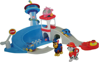 

HALO NATION Paw Patrol - Launch N Roll Lookout Tower - Catapult Coaster Track Set(Multicolor)