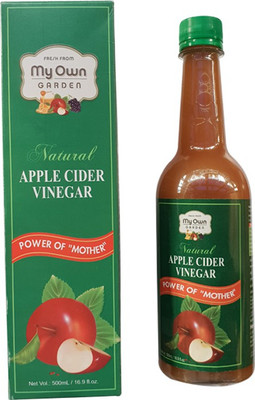 

my own garden Raw unfiltered Apple cider Vinegar(500 ml)