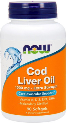 

Now Foods Now Foods, Cod Liver Oil,(90 No)
