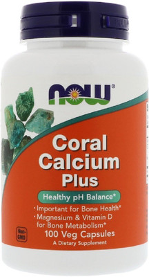 

Now Foods Now Foods, Coral Calcium Plus,(100 No)