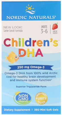 

Nordic Naturals Nordic Naturals, Children's DHA, Strawberry,(360 No)