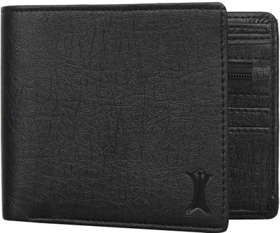 

creature Men Casual Black Artificial Leather Wallet(3 Card Slots)
