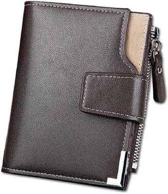 

SPL Men Casual Brown Artificial Leather Wallet(9 Card Slots)