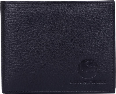 

LEATHERSTILE Men Black Artificial Leather Wallet(5 Card Slots)