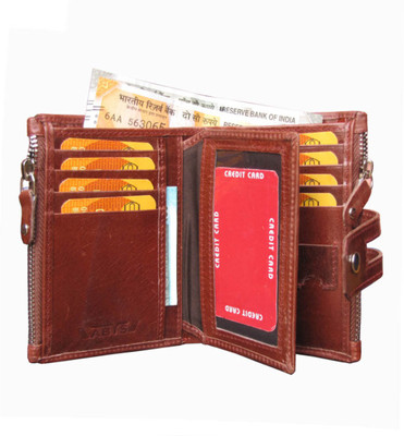 

ABYS Brown Genuine Leather Travel Document Holder||Travel Wallet||Credit Card Holder for Men(Brown)