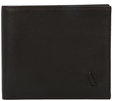 

ADAMIS Men Brown Genuine Leather Wallet(6 Card Slots)