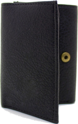 

MS Men Formal Black Artificial Leather Wallet(4 Card Slots)