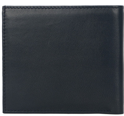 

ADAMIS Men Blue Genuine Leather Wallet(6 Card Slots)