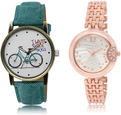

REMAN Analog Combo Watch Pack Of 2 CT 229-228 Watch - For Girls