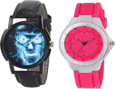 

crasply CR 27 42 New Stylish Combo Set 2 Watch - For Men & Women