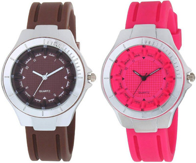 

Crasply CR 41 42 New Stylish Combo Set 2 Watch - For Women