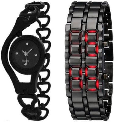 

Goodlike New Sty1e Ana1og Line & Digita1 Chain Men Watch - For Boys Watch - For Boys & Girls
