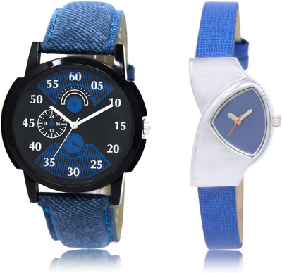 Drealex Analogue Leather Strap Wrist Watch - For Men & Women
