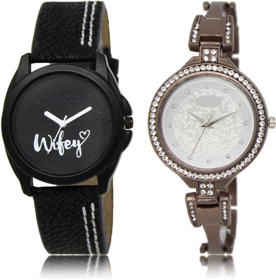 

REMAN Analog Combo Watch Pack Of 2 CT 234-236 Watch - For Girls