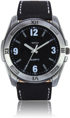 

bindal fashion new silver black dial fancy wrist watch for men and boys Watch - For Men