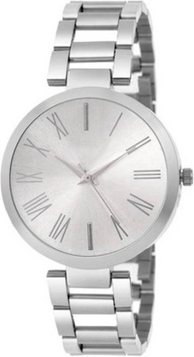 

SkyLona Silver Dial With Chain Belt Analog Watch For Women & Girls Watch - For Women