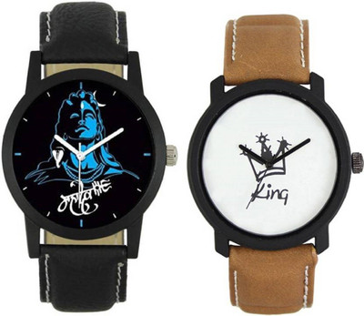 

HARMI CREATIVE Gents Exclusive Attractive (Casual+PartyWear+Formal) Designer Combo F420 Watch - For Men Watch - For Men & Women