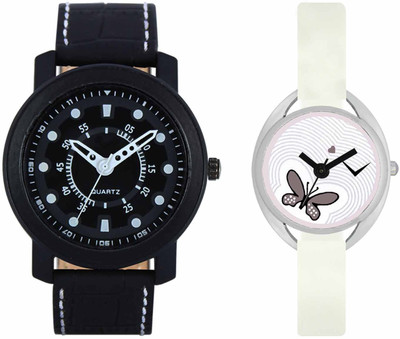 

VALENTIME VL15VT05 New Latest Stylish Designer Collection Leather Combo Couple Fancy Casual Best Offer Watch - For Men & Women