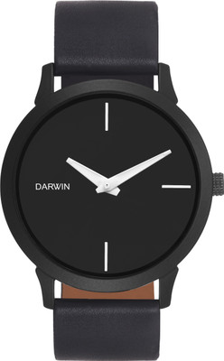 

Darwin DW-1036-PB-BK Young Collection Stylish Slim Look Black dial Professional Wear or Daily wear Imported Analogue Japanese Movement Watch - For Men